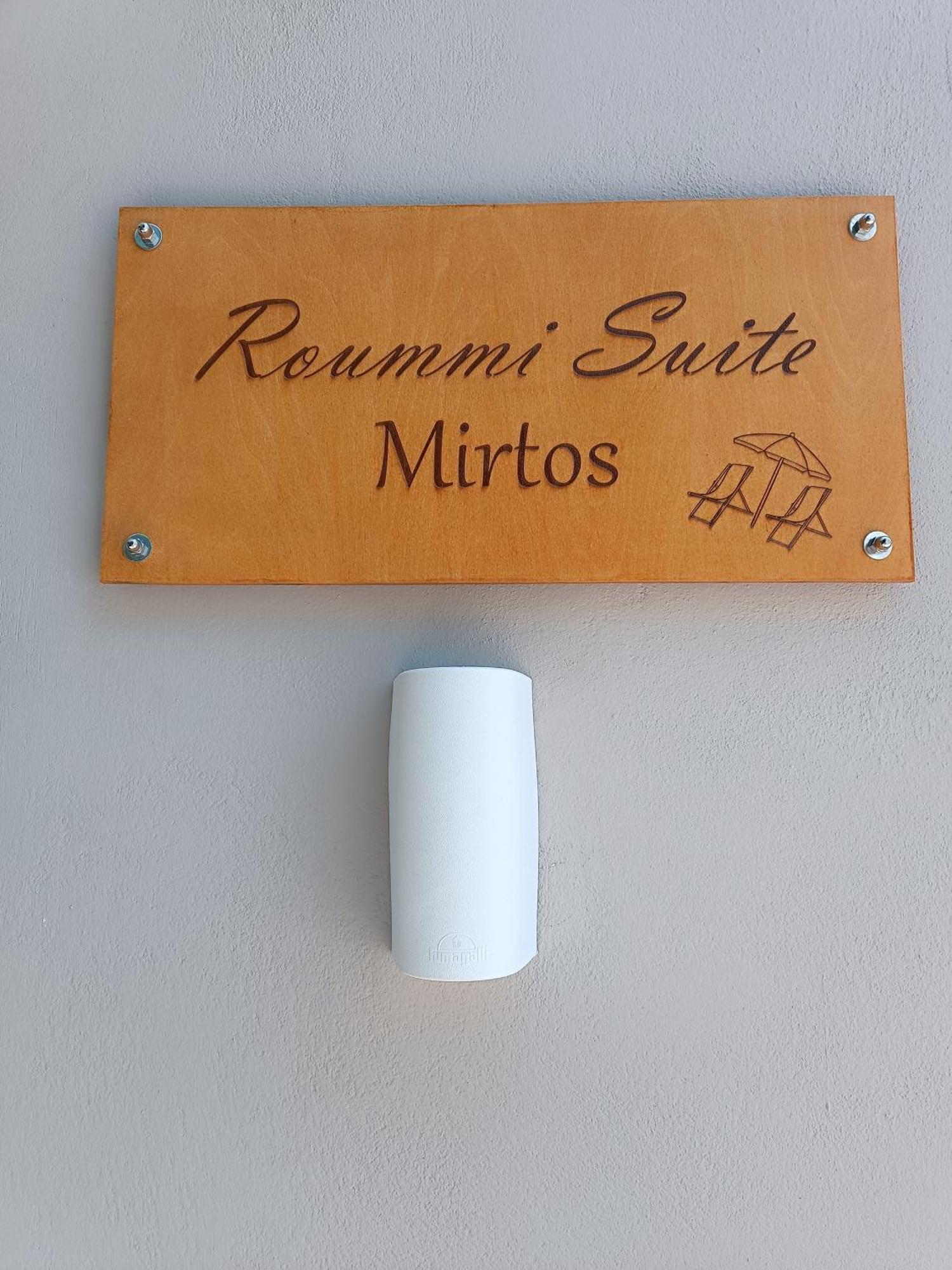 Roummi Suite Mirtos Exteriör bild