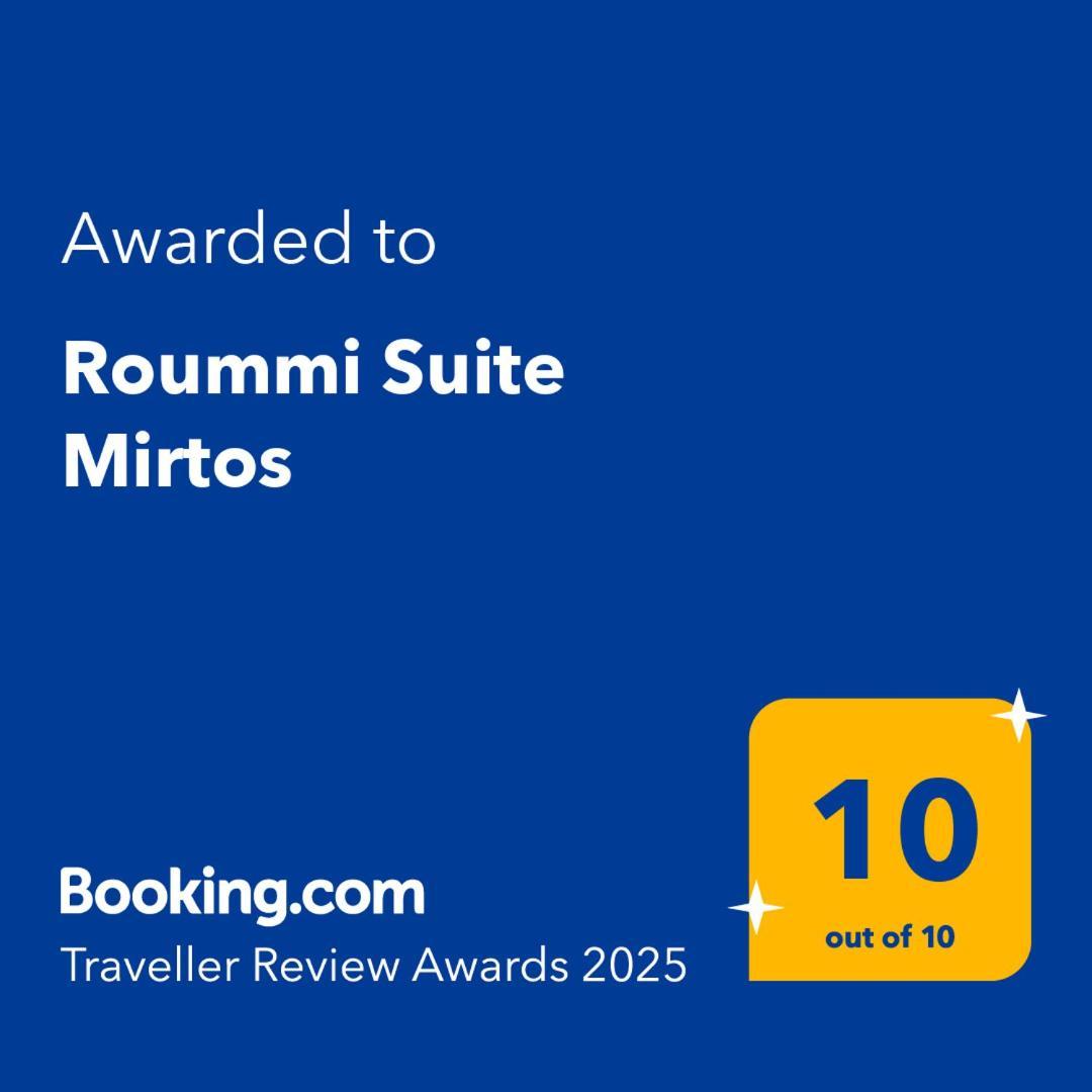 Roummi Suite Mirtos Exteriör bild